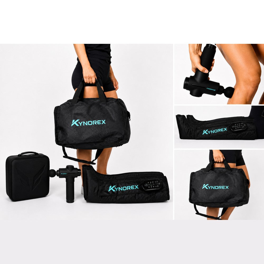 Pack Recovery Pro: Botas Core + Pistola de Masaje