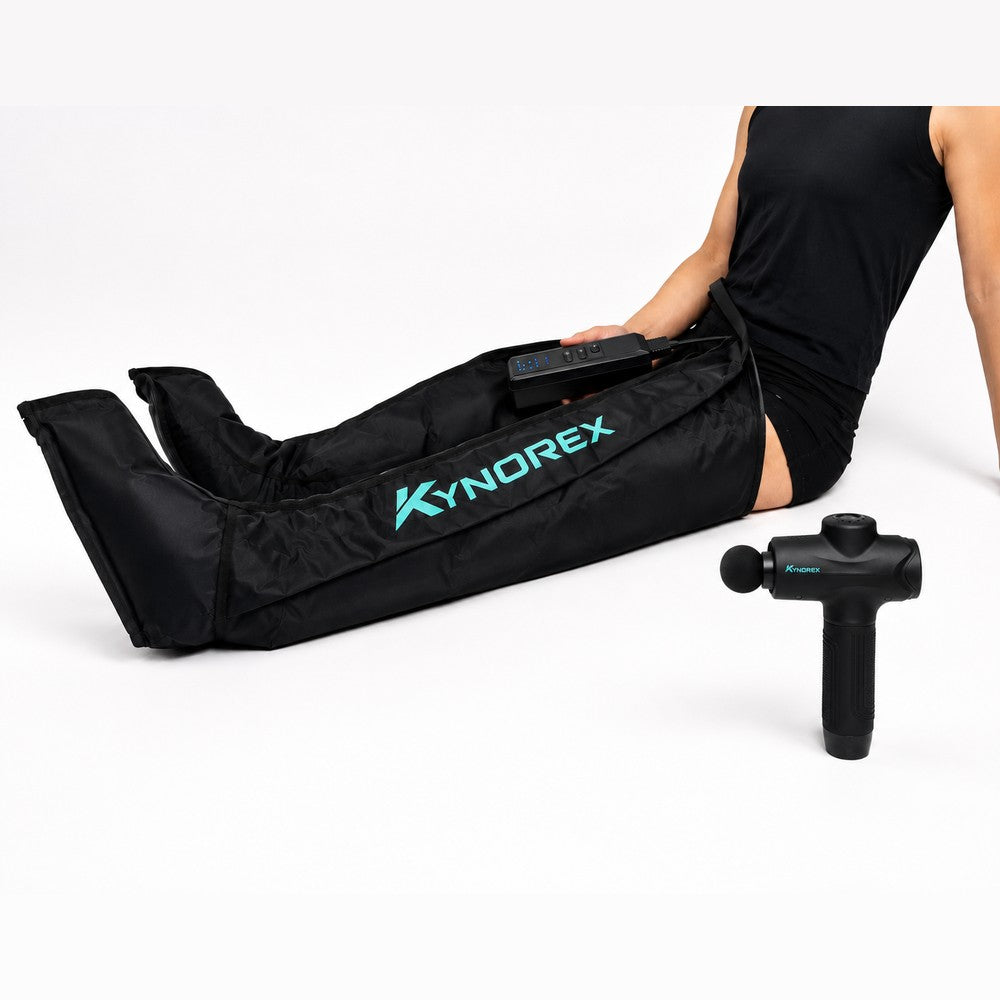 Pack Recovery Start: Botas Lite + Pistola de Masaje